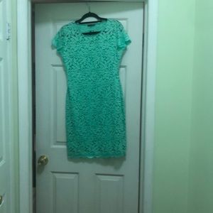 Lace Knee length dress